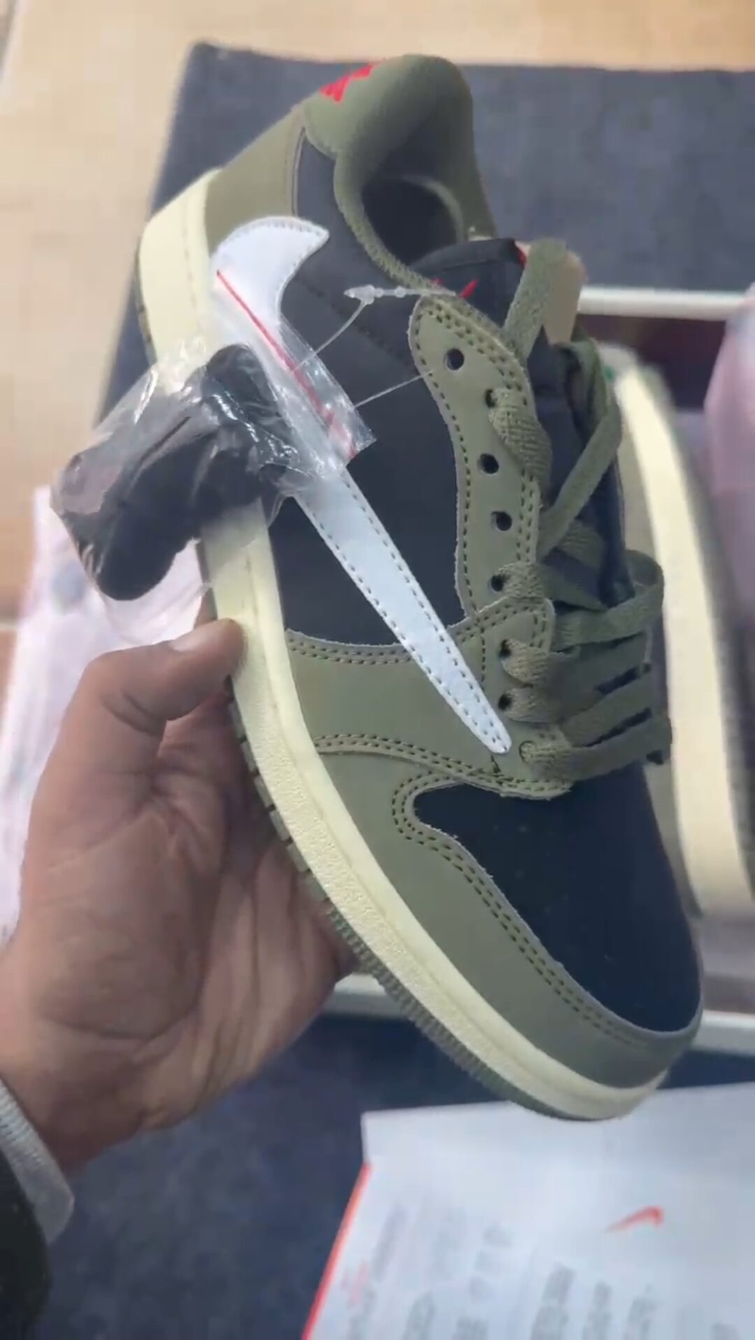 Buy First Copy Air Jordan Travis Scott Low Cut Green Men’s Sneakers - Master Quality 7A Mirror at Lowest Price Online India