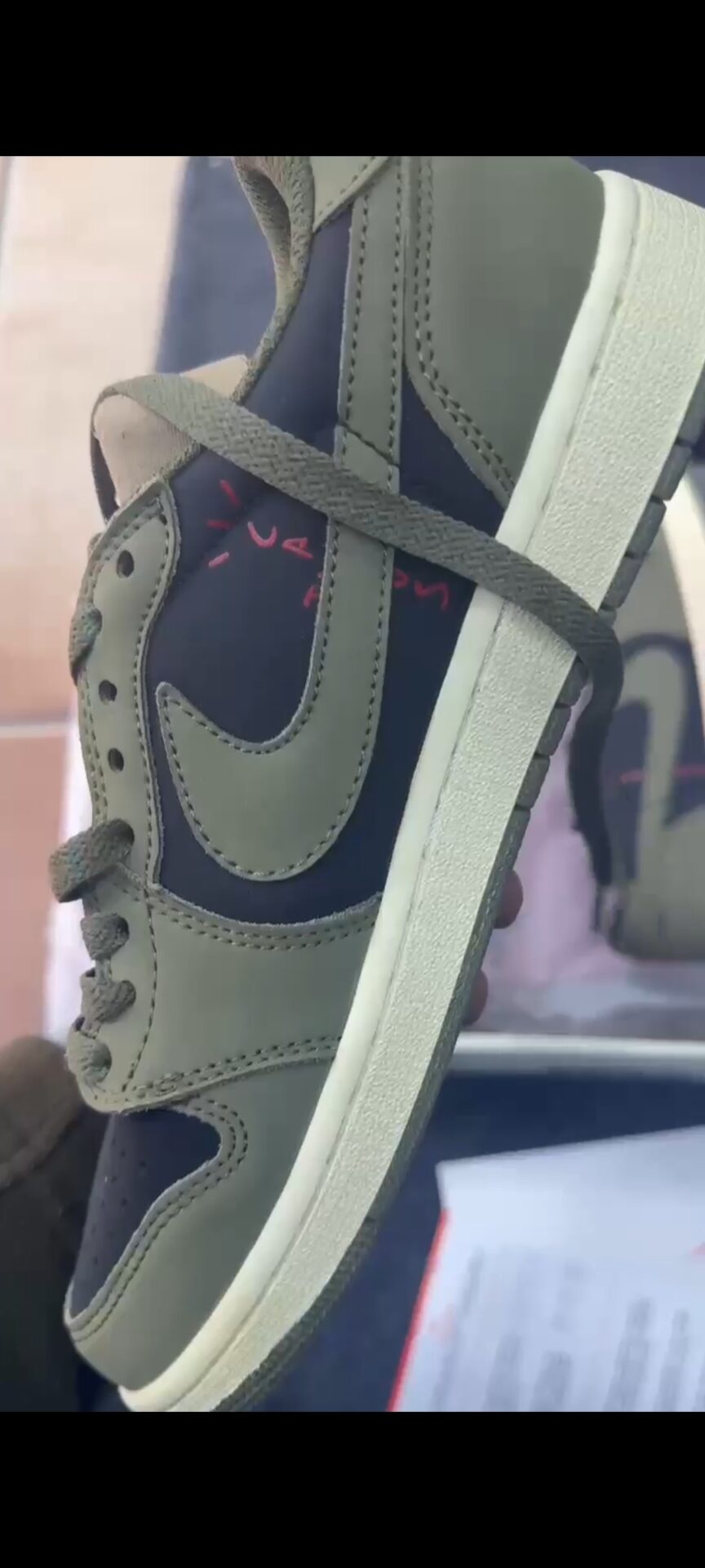 Buy First Copy Air Jordan Travis Scott Low Cut Green Men’s Sneakers - Master Quality 7A Mirror at Lowest Price Online India
