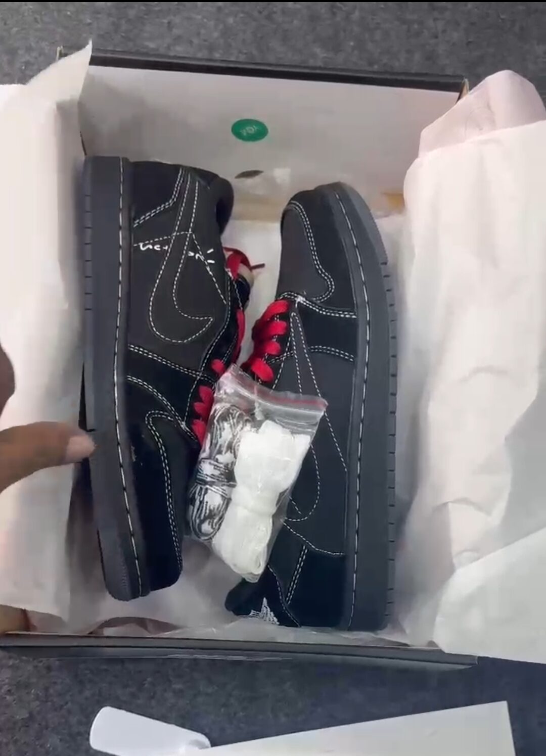 Buy First Copy Air Jordan Travis Scott Low Cut Black Men’s Sneakers - Master Quality 7A Mirror at Lowest Price Online India
