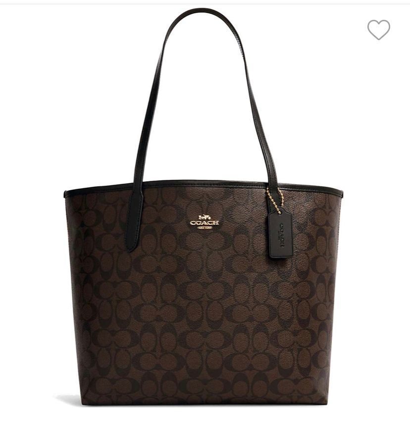 Buy First Copy Coach City Large Women Tote Bag – Signature Style - Master Quality 7A Mirror at Lowest Price Online India