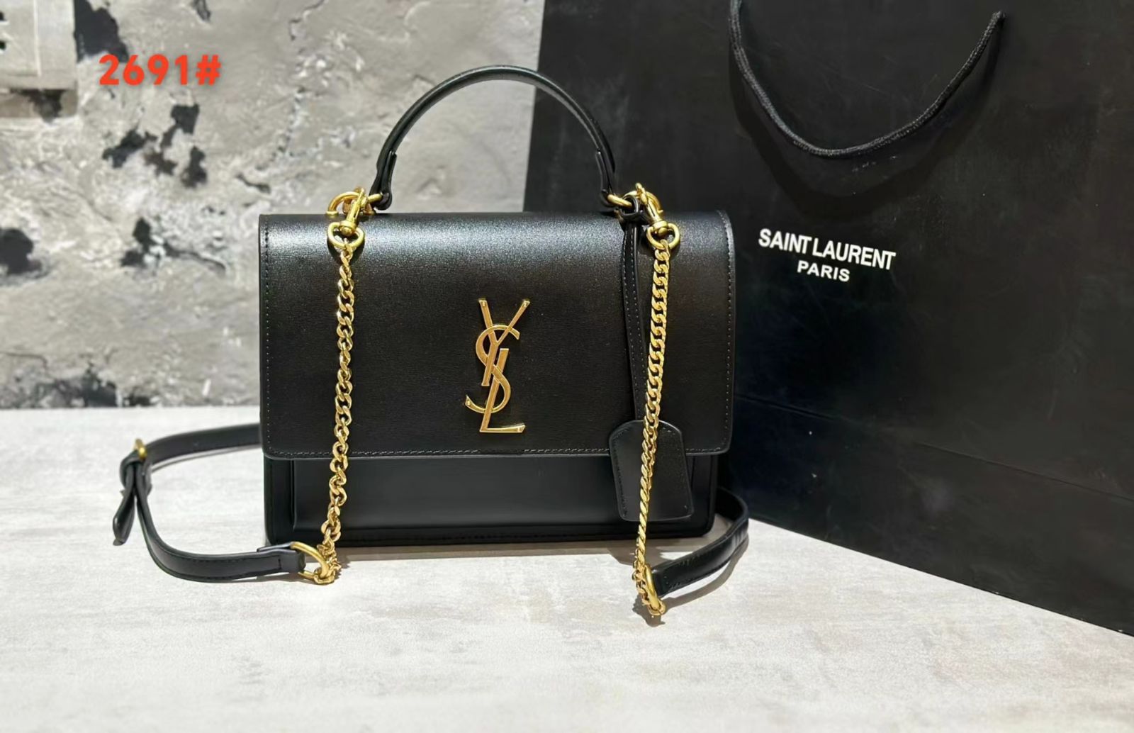 Buy First Copy Ysl Saint Laurent Sunset Top Handle Bag For Women - Master Quality 7A Mirror at Lowest Price Online India