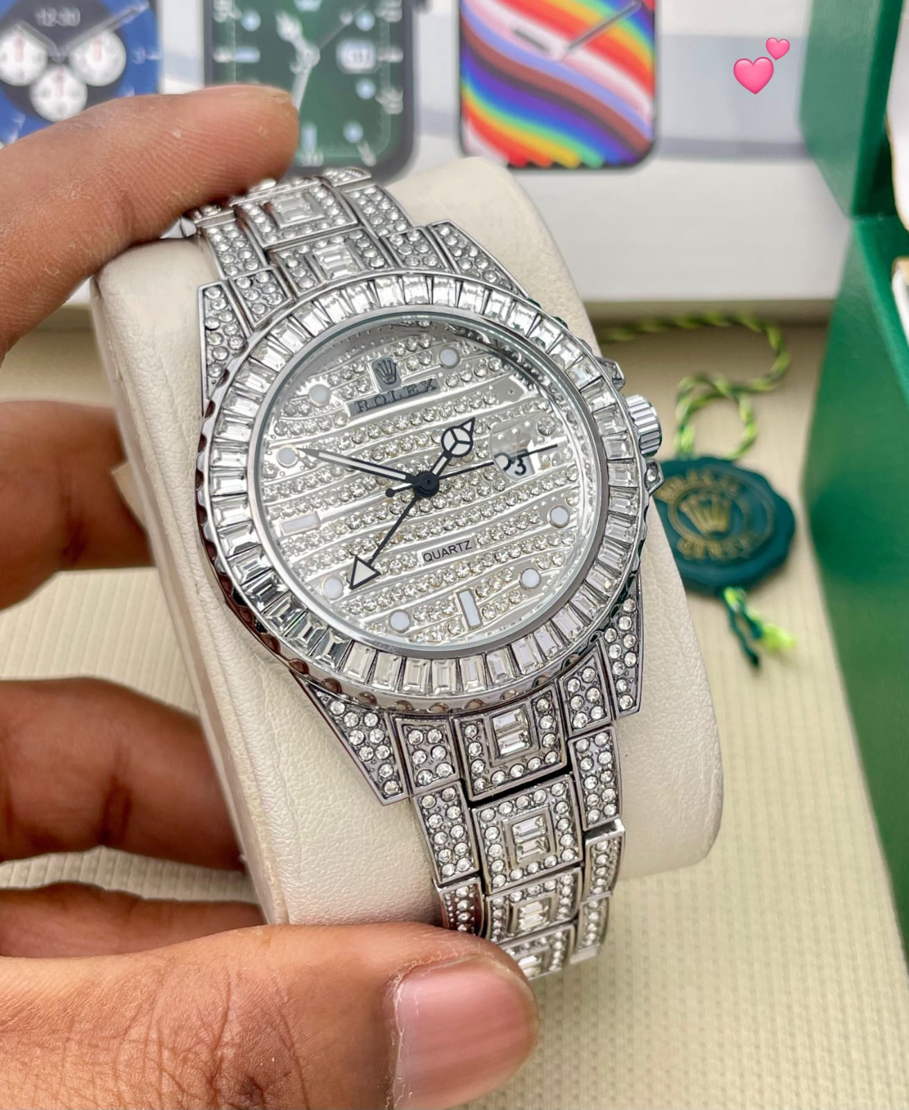 Buy First Copy Rolex Gothic Style Men’s Watch - Master Quality 7A Mirror at Lowest Price Online India
