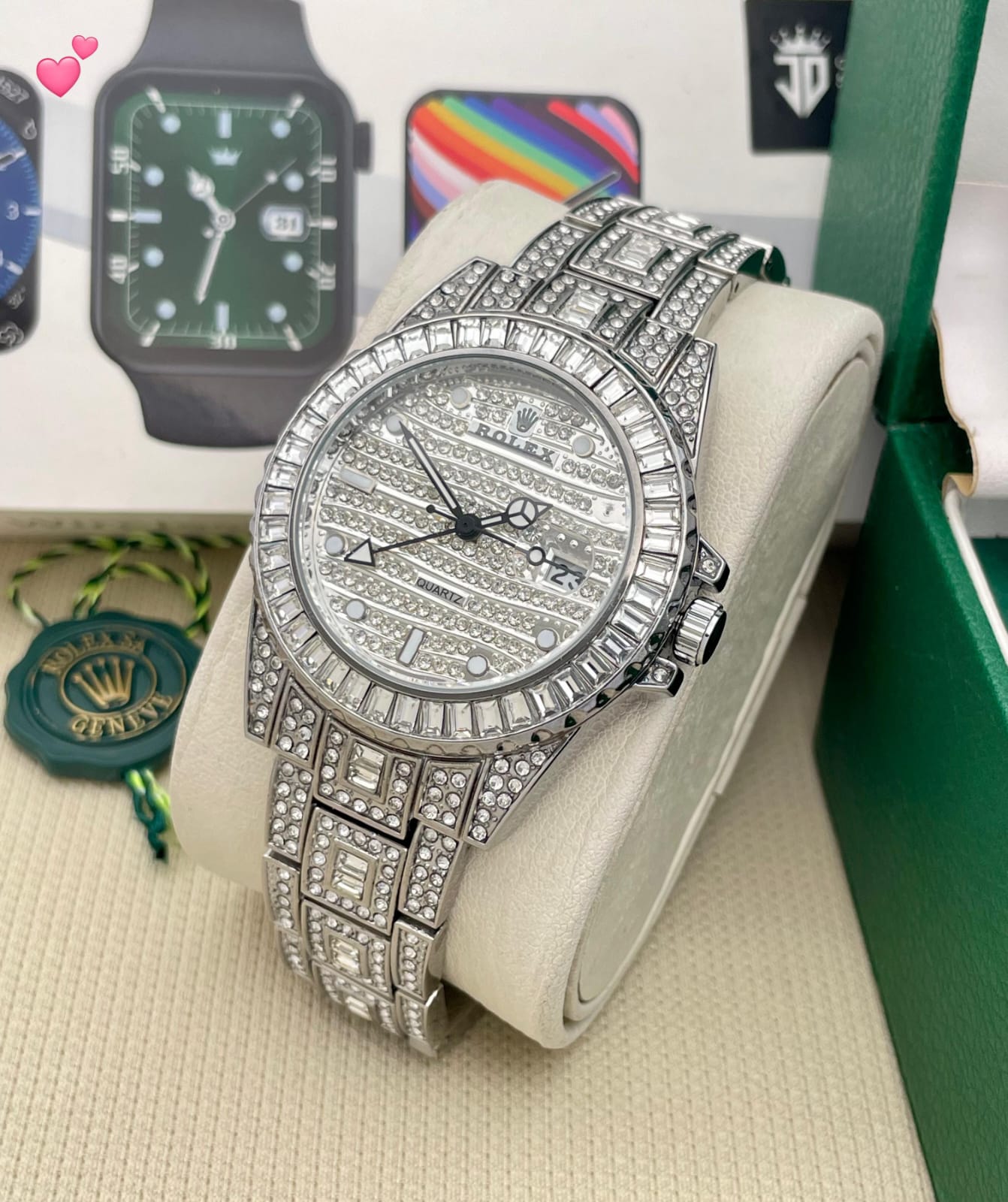 Buy First Copy Rolex Gothic Style Men’s Watch - Master Quality 7A Mirror at Lowest Price Online India