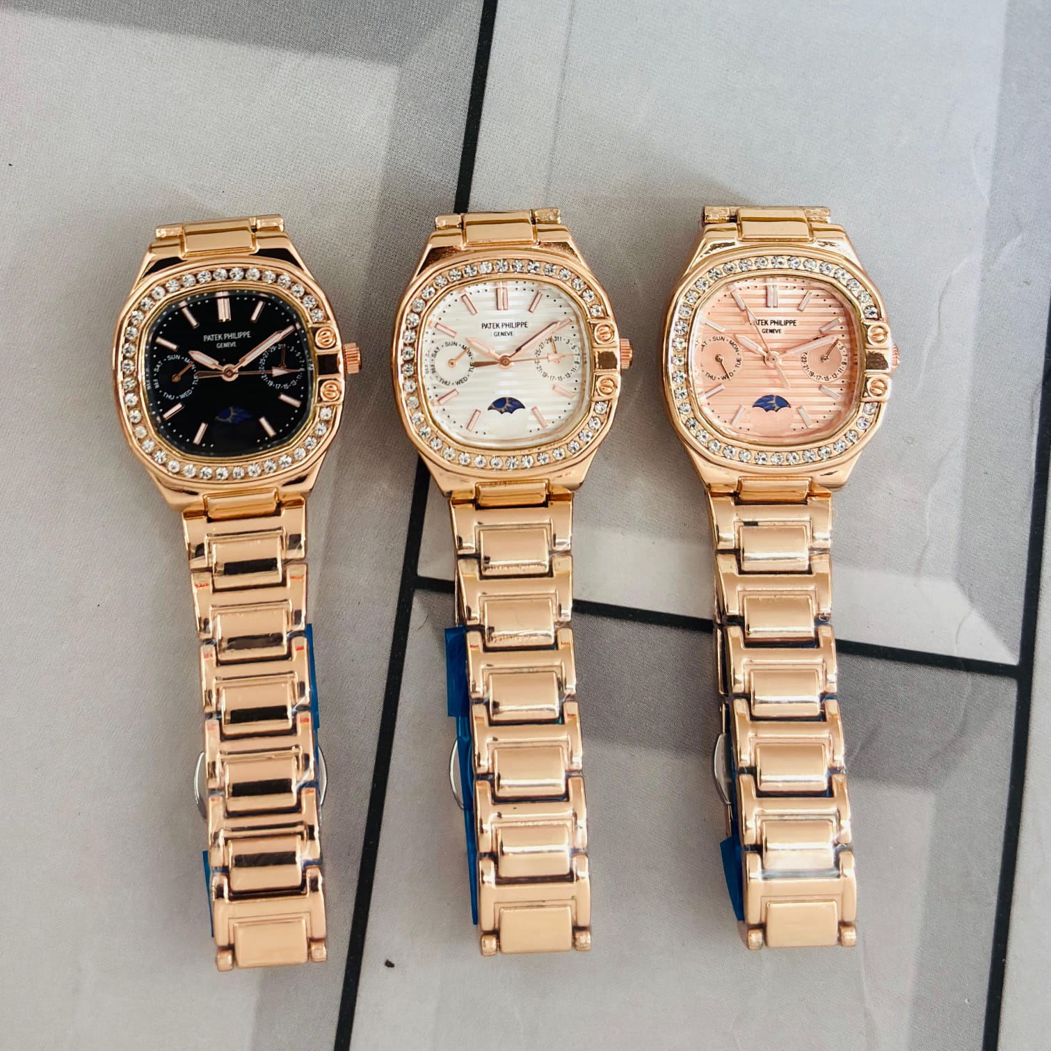 Buy First Copy Patek Philippe Women’s Chronograph Watch 35mm - Master Quality 7A Mirror at Lowest Price Online India