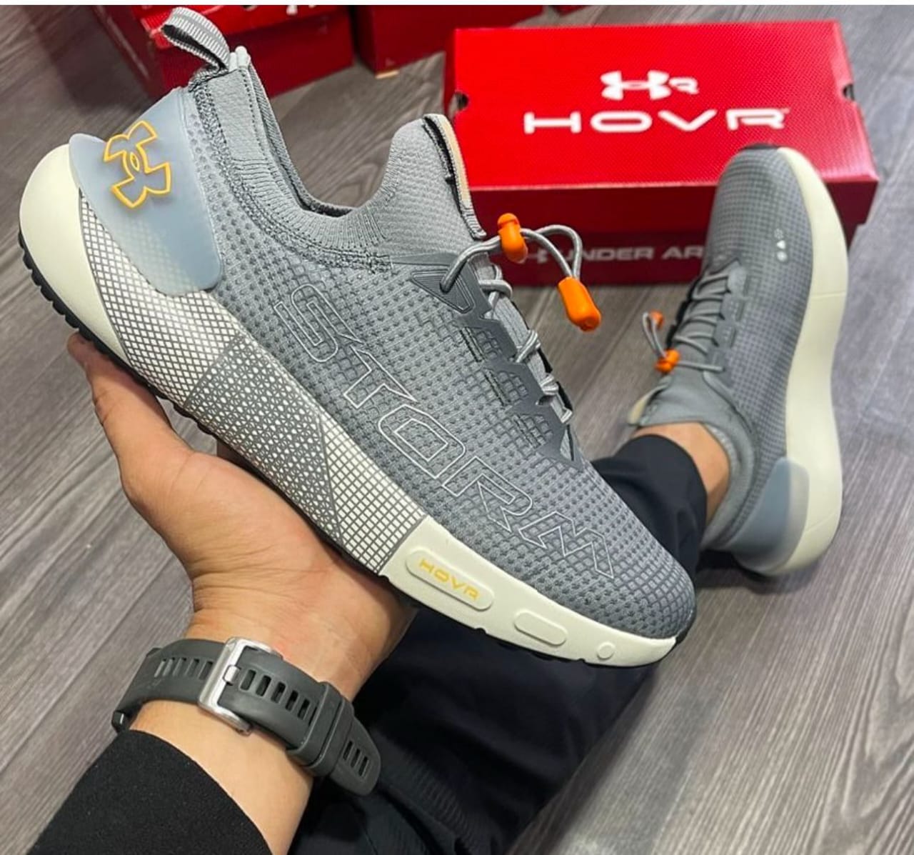 Buy First Copy Under Armour HOVR Storm Running Shoes - Master Quality 7A Mirror at Lowest Price Online India