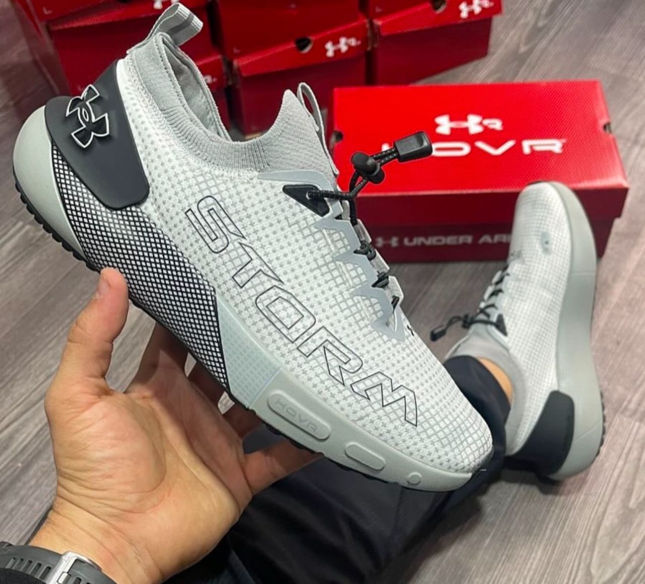 Buy First Copy Under Armour HOVR Storm Running Shoes - Master Quality 7A Mirror at Lowest Price Online India
