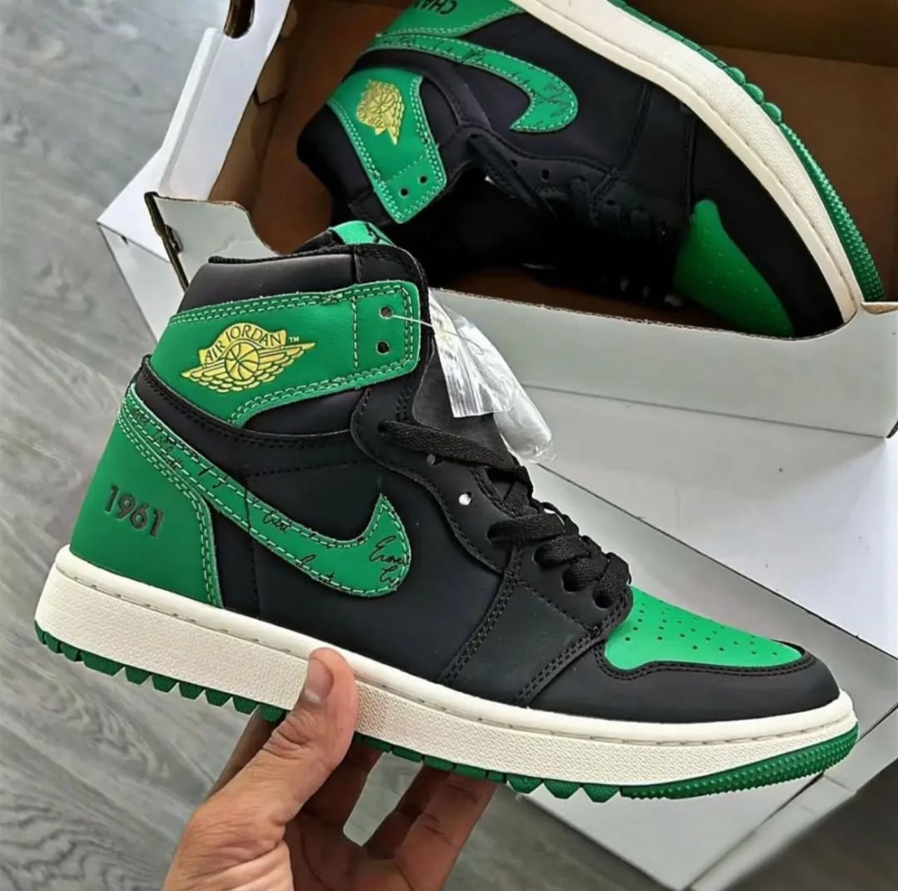 Buy First Copy Air Jordan Men’s Shose 1 High Golf Eastside Golf 1961 - Master Quality 7A Mirror at Lowest Price Online India