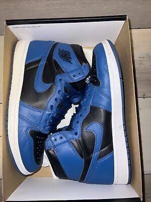 Buy First Copy Air Jordan 1 Dark Marina Blue Sneakers For men - Master Quality 7A Mirror at Lowest Price Online India