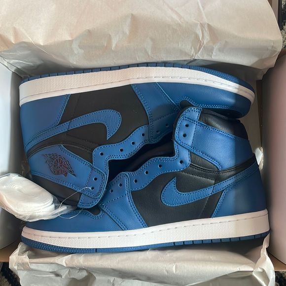 Buy First Copy Air Jordan 1 Dark Marina Blue Sneakers For men - Master Quality 7A Mirror at Lowest Price Online India