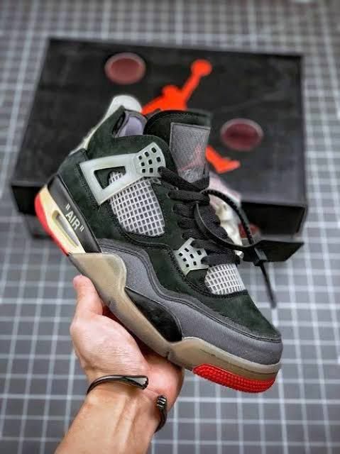 Buy First Copy Air Jordan 4 Retro Sneakers For Men - Master Quality 7A Mirror at Lowest Price Online India