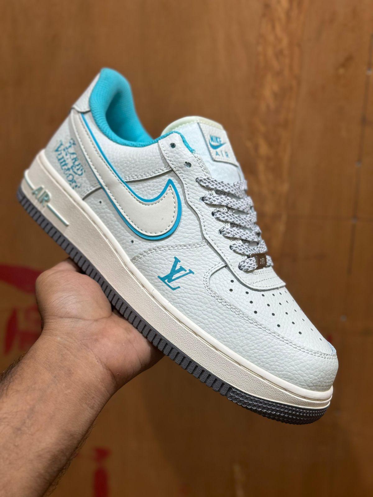 Buy First Copy Louis Vuitton x Nike Air Force 1 Sneakers - Master Quality 7A Mirror at Lowest Price Online India