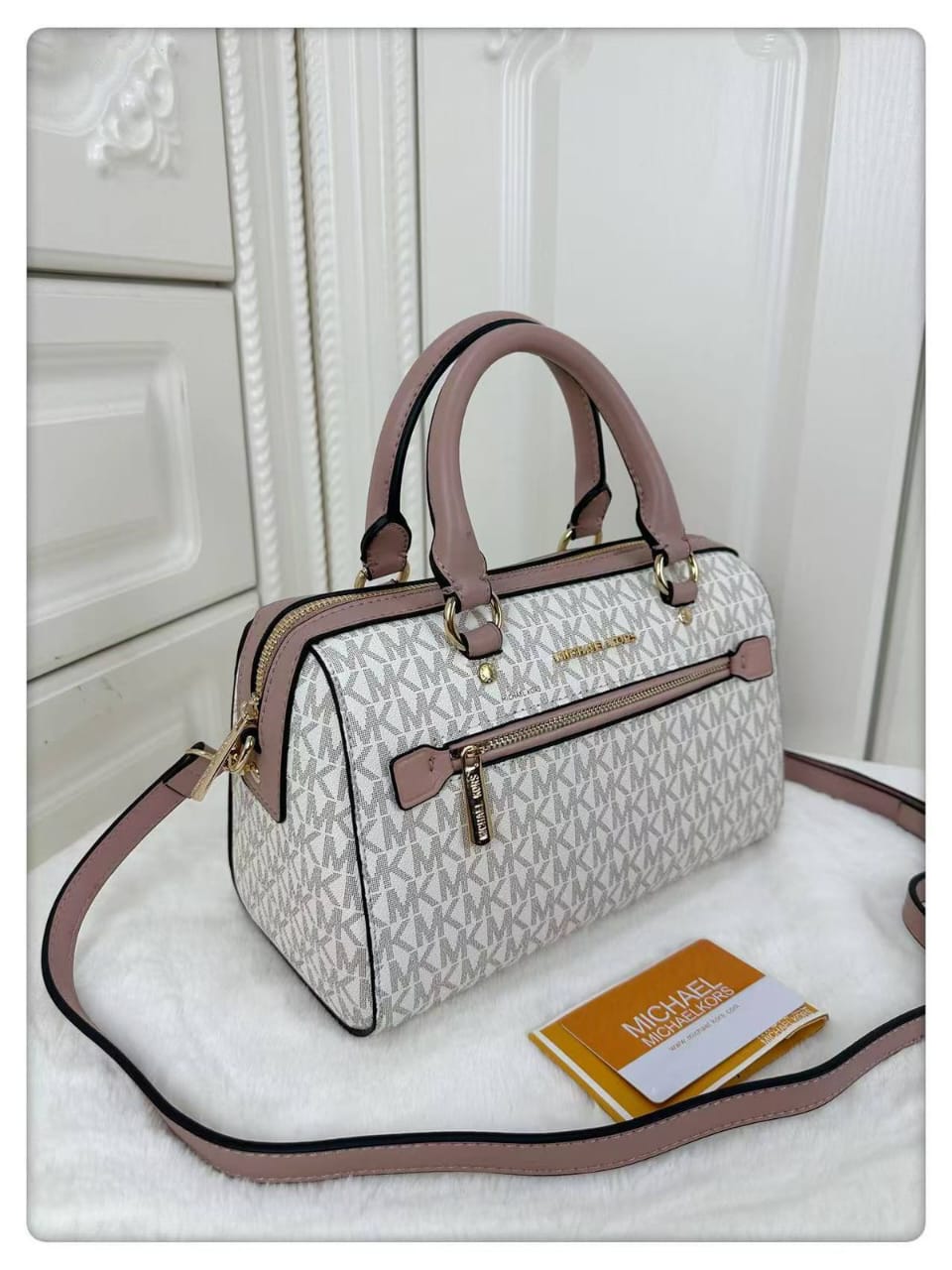 Buy First Copy Michael Kors Rowan Small Duffle Bag For Women - Master Quality 7A Mirror at Lowest Price Online India