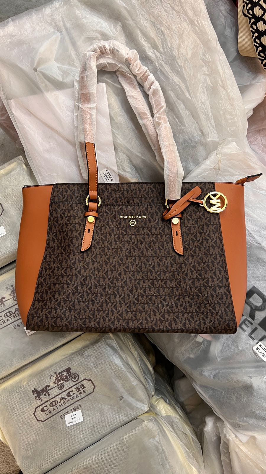Buy First Copy Michael Kors Women Tote Bag - Master Quality 7A Mirror at Lowest Price Online India