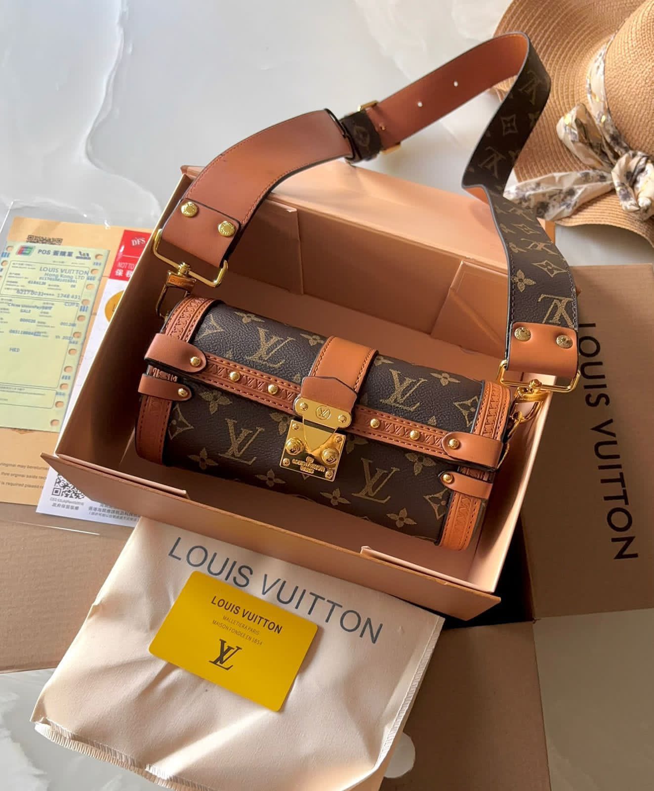 Buy First Copy Louis Vuitton Papillon Trunk Monogram Crossbody Bag For Women - Master Quality 7A Mirror at Lowest Price Online India