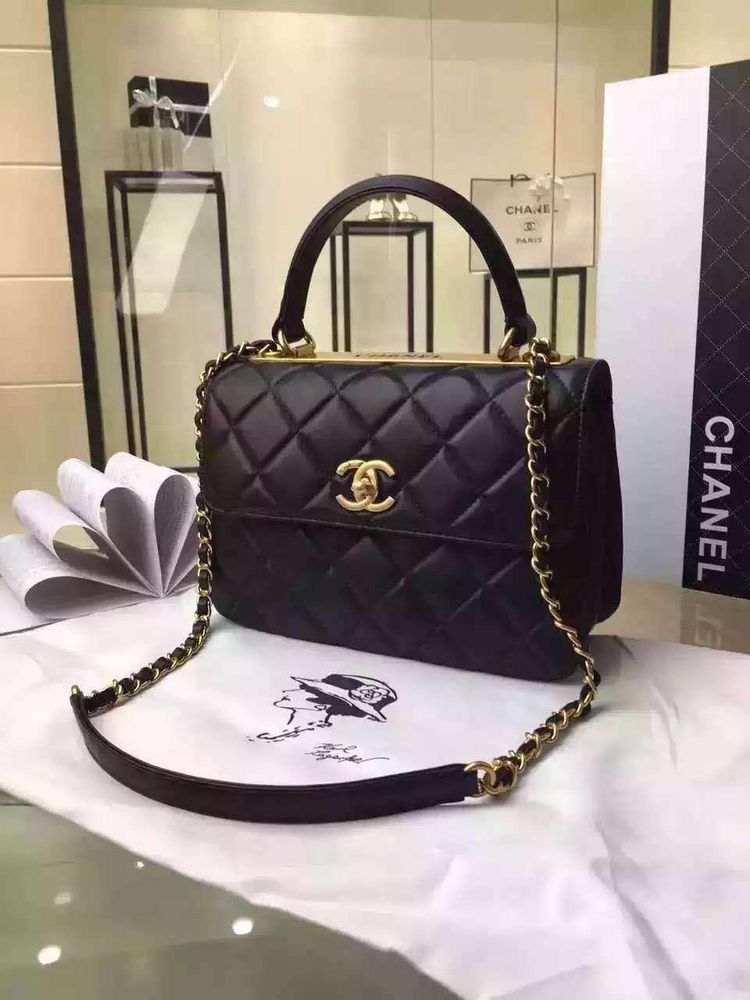 Buy First Copy Chanel Coco Top Handle Flap Bag For Women - Master Quality 7A Mirror at Lowest Price Online India