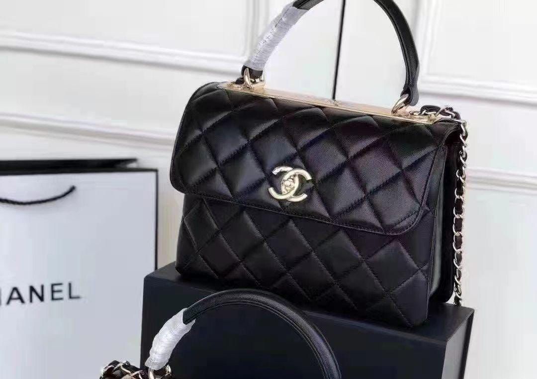 Buy First Copy Chanel Coco Top Handle Flap Bag For Women - Master Quality 7A Mirror at Lowest Price Online India