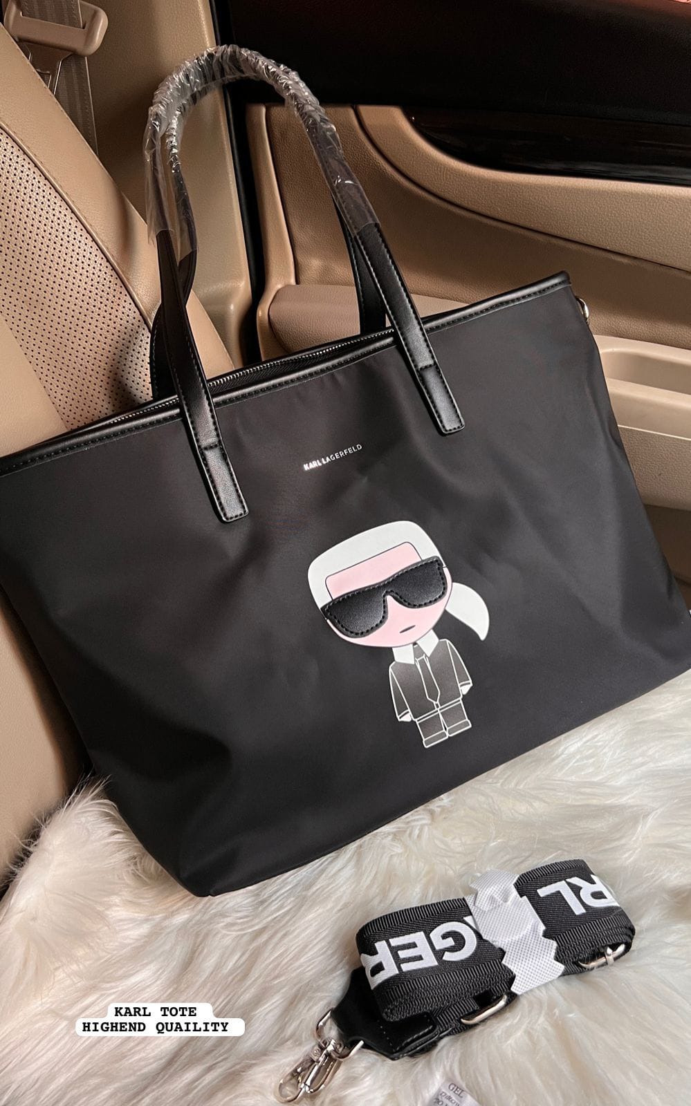 Buy First Copy Karl Lagerfeld Women Tote Bag - Master Quality 7A Mirror at Lowest Price Online India