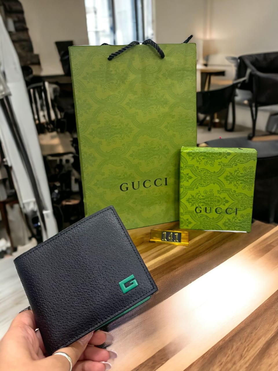 Buy First Copy Gucci Bi-Fold Men’s Wallet - Master Quality 7A Mirror at Lowest Price Online India