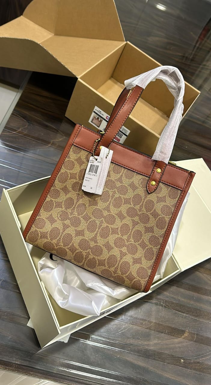 Buy First Copy Coach Field Women Tote Bag - Master Quality 7A Mirror at Lowest Price Online India