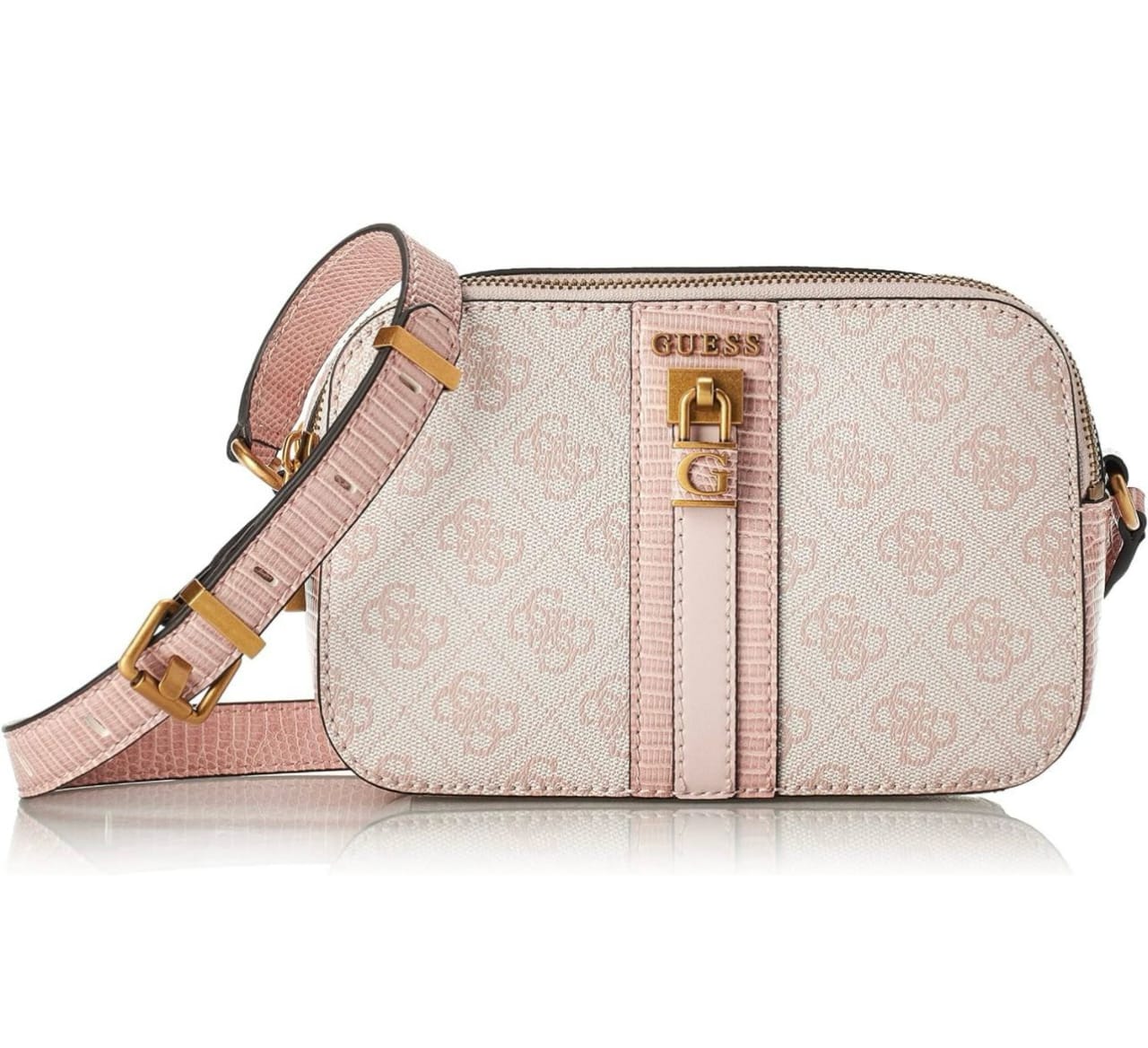 Buy First Copy Guess Ginevra Logo Camera Crossbody Bag For Women - Master Quality 7A Mirror at Lowest Price Online India