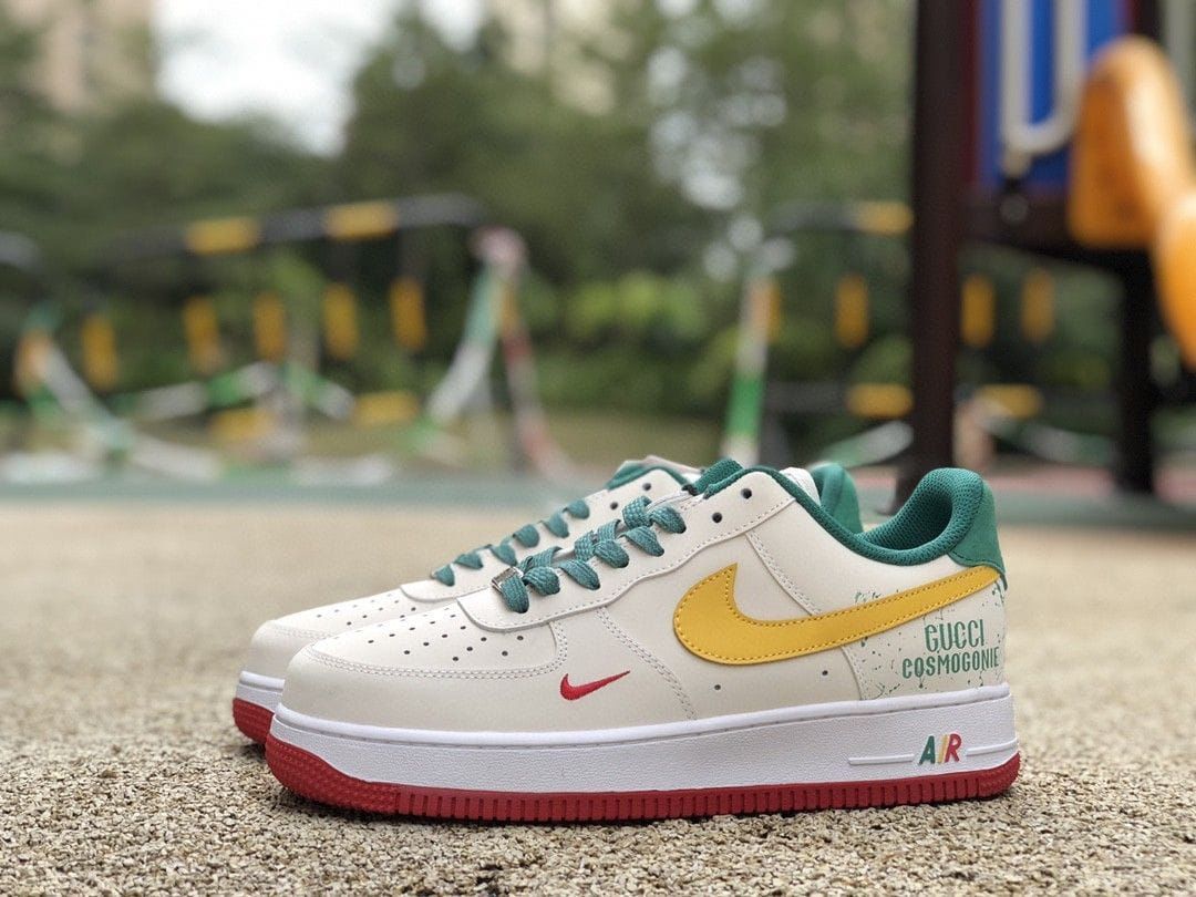 Buy First Copy Nike Air Force 1 Gucci Cosmogonie Custom Sneakers For Men - Master Quality 7A Mirror at Lowest Price Online India