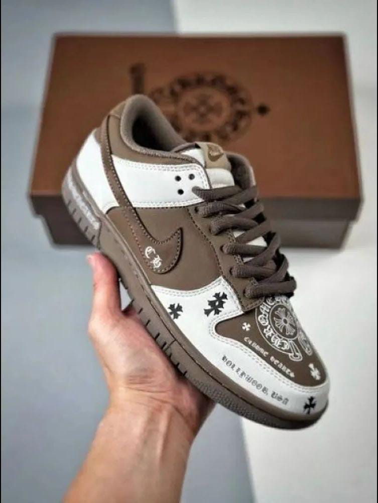 Buy First Copy Nike SB Dunk Low x Chrome Hearts Men’s Shoes - Master Quality 7A Mirror at Lowest Price Online India