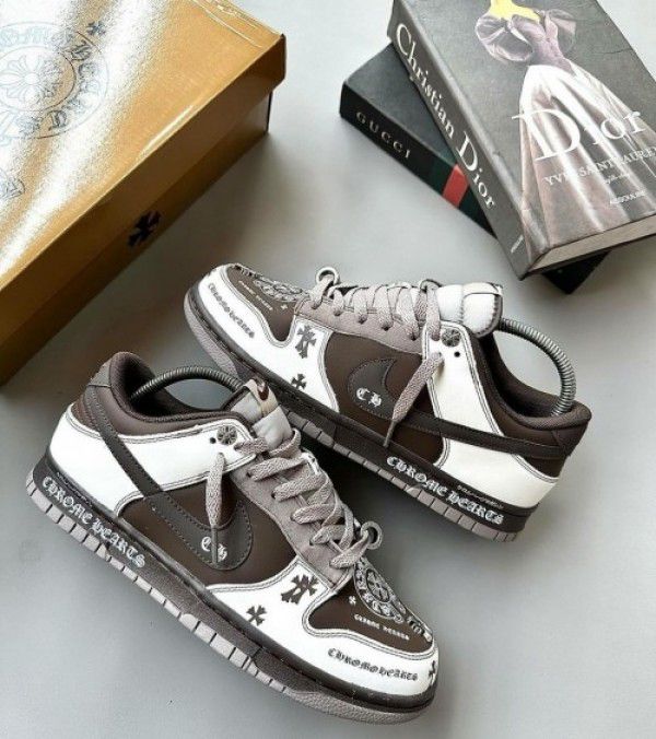 Buy First Copy Nike SB Dunk Low x Chrome Hearts Men’s Shoes - Master Quality 7A Mirror at Lowest Price Online India