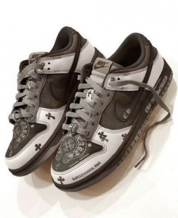Buy First Copy Nike SB Dunk Low x Chrome Hearts Men’s Shoes - Master Quality 7A Mirror at Lowest Price Online India