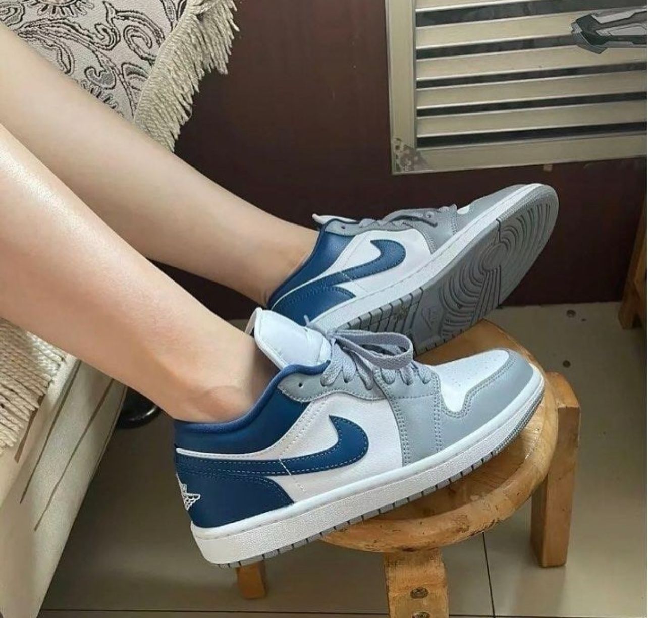 Buy First Copy Jordan Cut Low One Men’s Shoes - Master Quality 7A Mirror at Lowest Price Online India