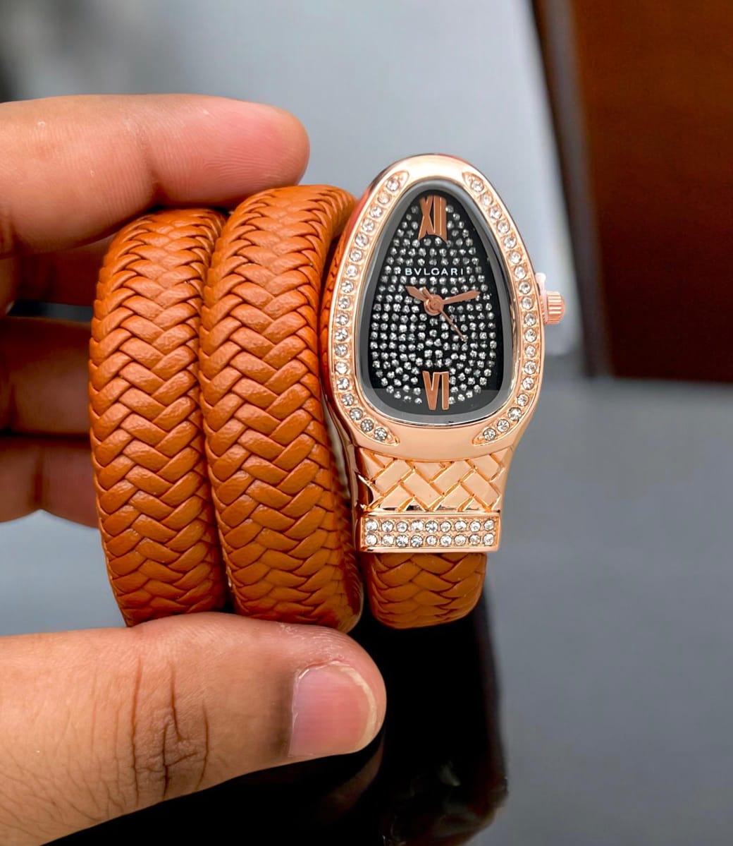 Buy First Copy Bvlgari Serpenti Spiga Women’s Watch - Master Quality 7A Mirror at Lowest Price Online India