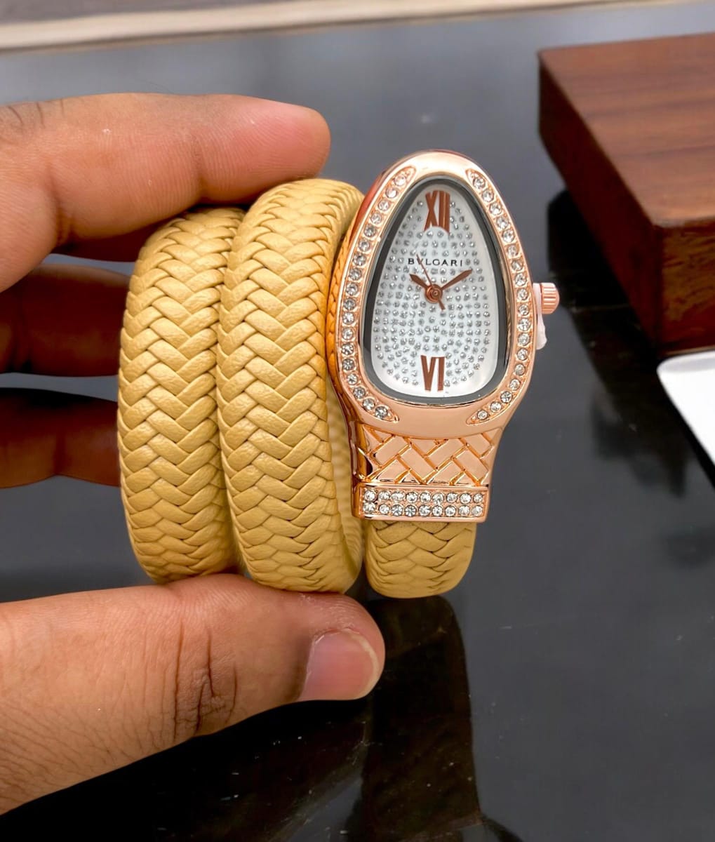 Buy First Copy Bvlgari Serpenti Spiga Women’s Watch - Master Quality 7A Mirror at Lowest Price Online India