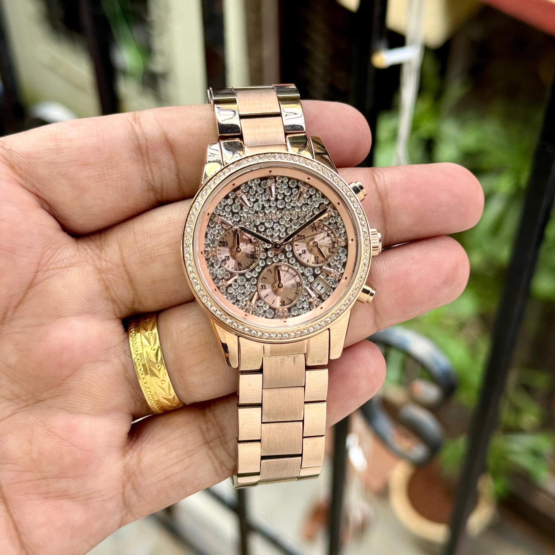 Buy First Copy Michael Kors Ritz Chronograph Women’s Watch 37mm - Master Quality 7A Mirror at Lowest Price Online India