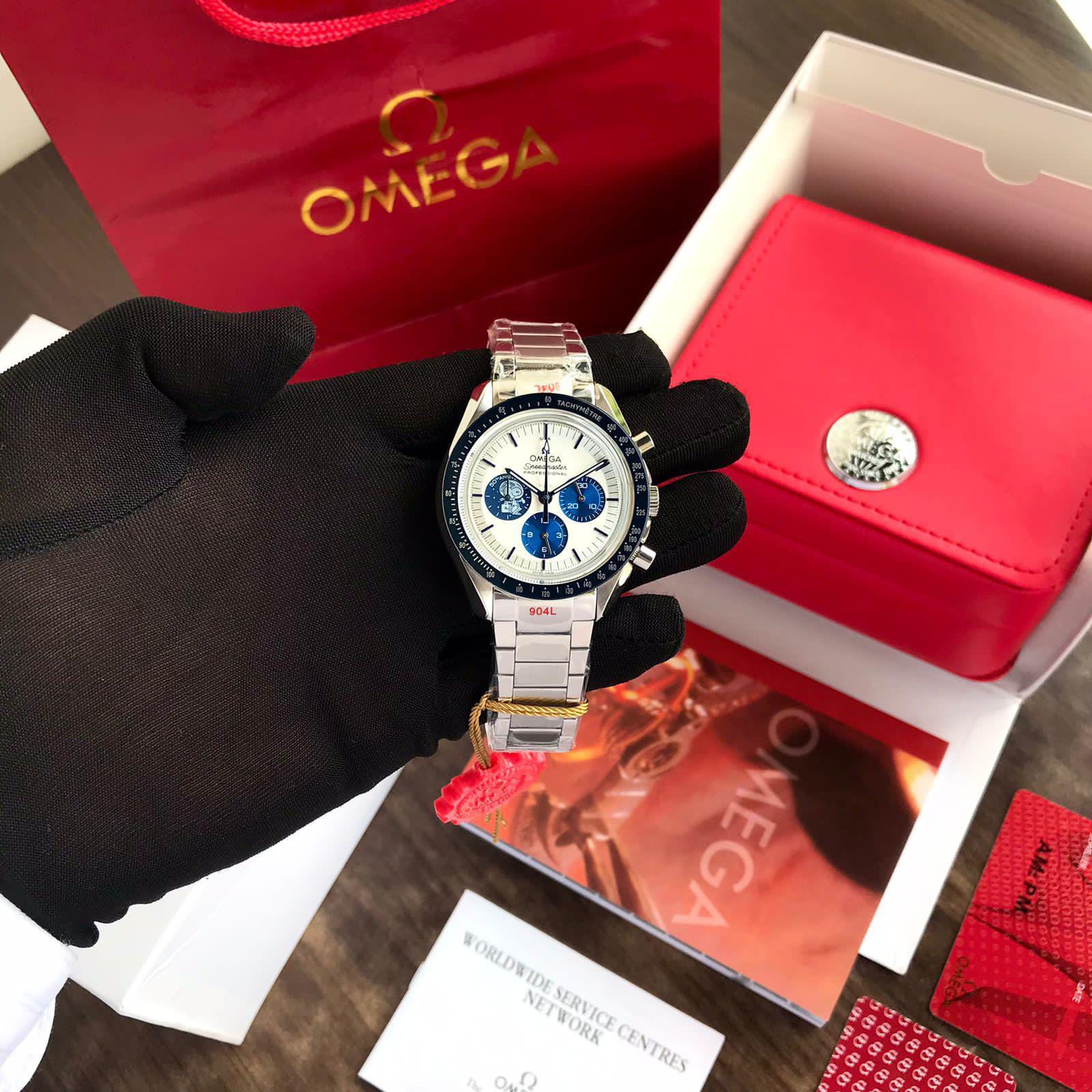 Buy First Copy Omega Speedmaster Apollo 50th Anniversary Limited Edition Men’s Watch - Master Quality 7A Mirror at Lowest Price Online India