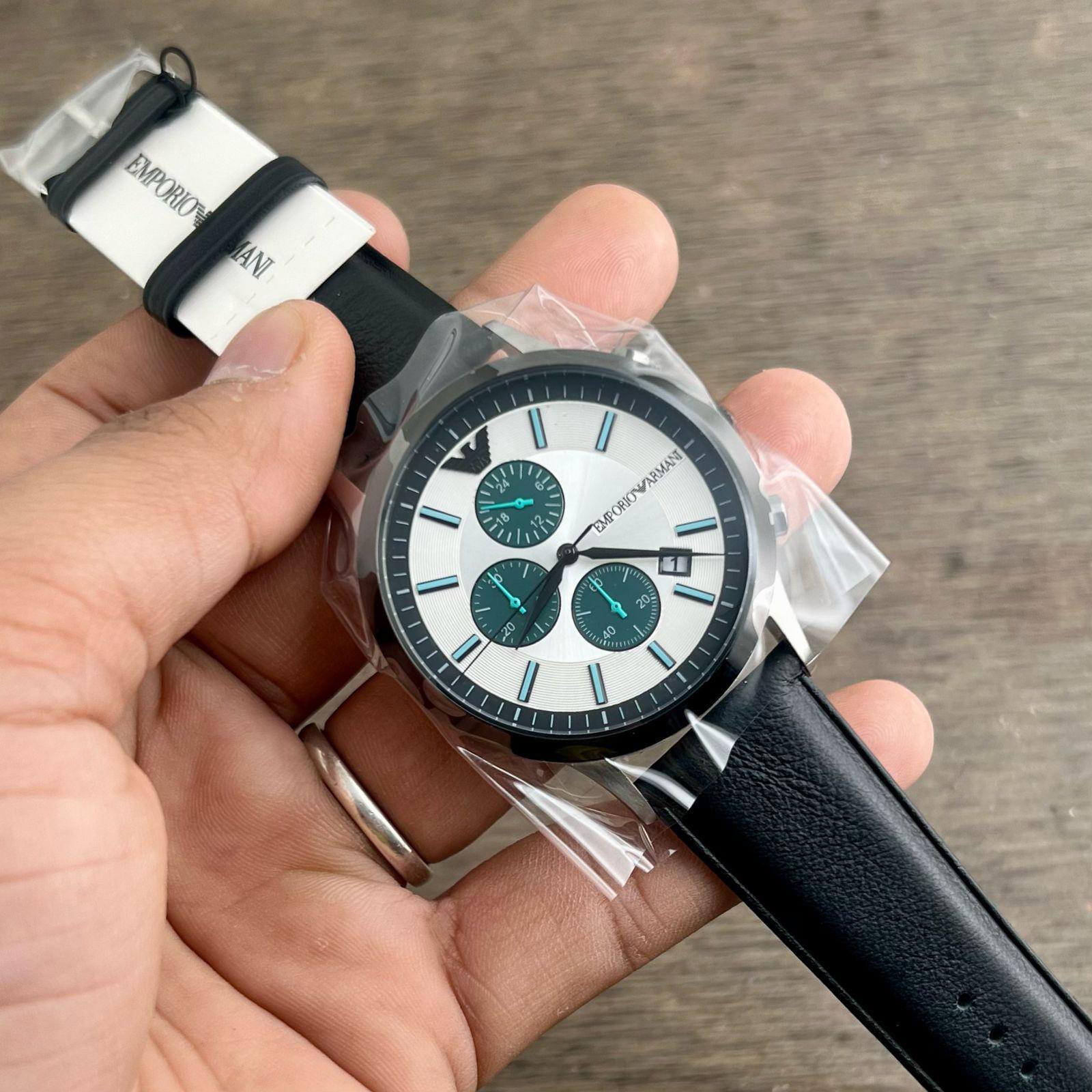 Buy First Copy Emporio Armani AR11473 Men’s Chronograph Watch 43mm - Master Quality 7A Mirror at Lowest Price Online India