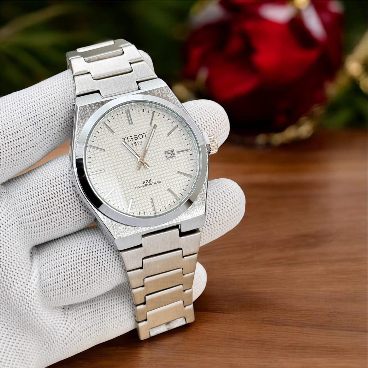 Buy First Copy Tissot PRX Quartz Men’s Watch - Master Quality 7A Mirror at Lowest Price Online India