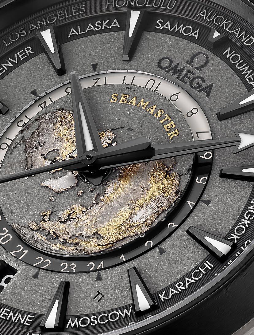 Buy First Copy Omega Seamaster Aqua Terra Worldtimer Men’s Automatic Watch - Master Quality 7A Mirror at Lowest Price Online India