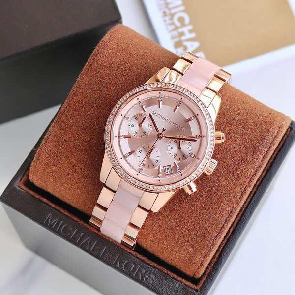 Buy First Copy Michael Kors Blair Ceramic Chronograph Women’s Watch (MK6307) - Master Quality 7A Mirror at Lowest Price Online India