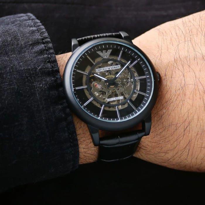 Buy First Copy Emporio Armani AR60008 Automatic Men’s Watch 43mm - Master Quality 7A Mirror at Lowest Price Online India