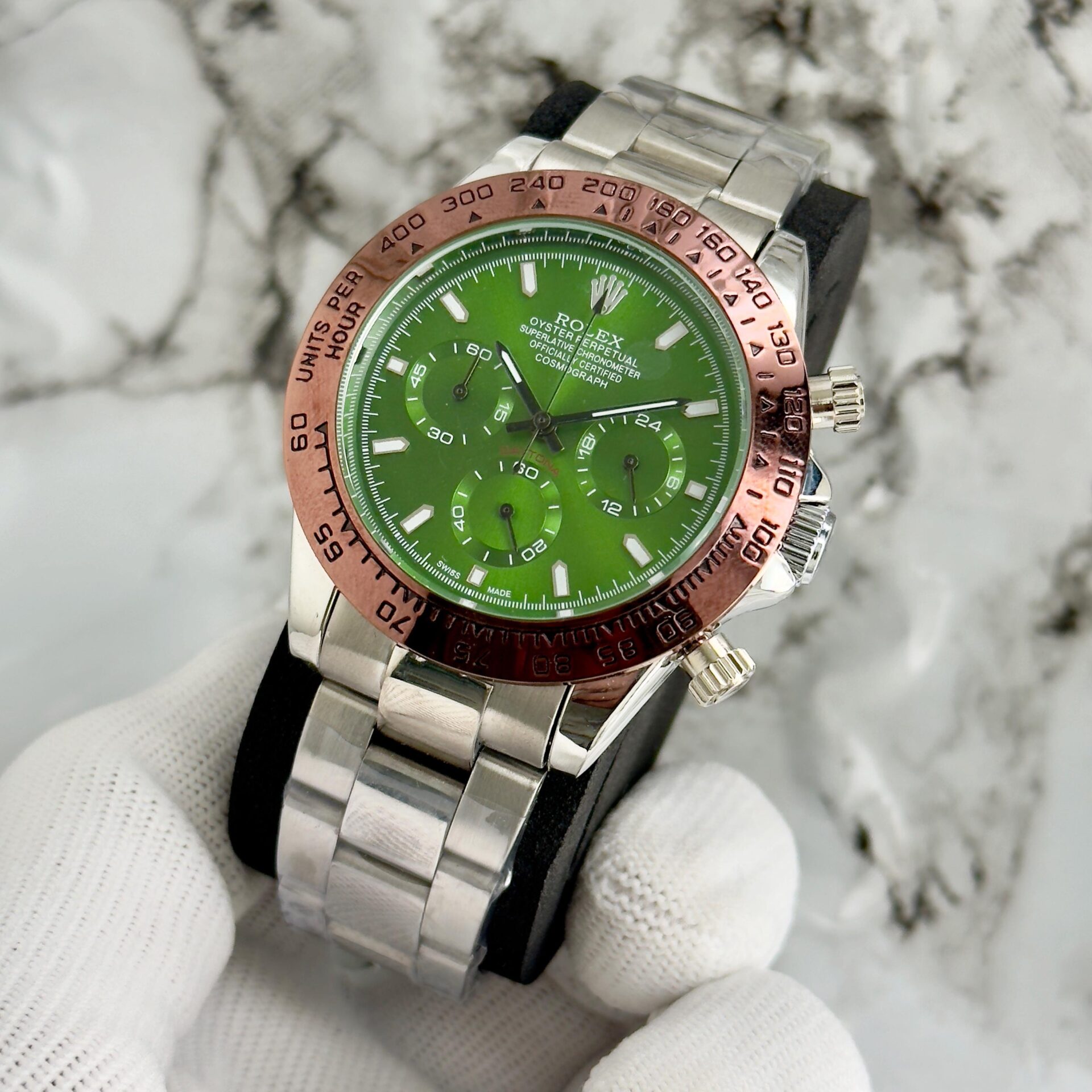 Buy First Copy Rolex Cosmograph Daytona Men’s Watch 42mm - Master Quality 7A Mirror at Lowest Price Online India