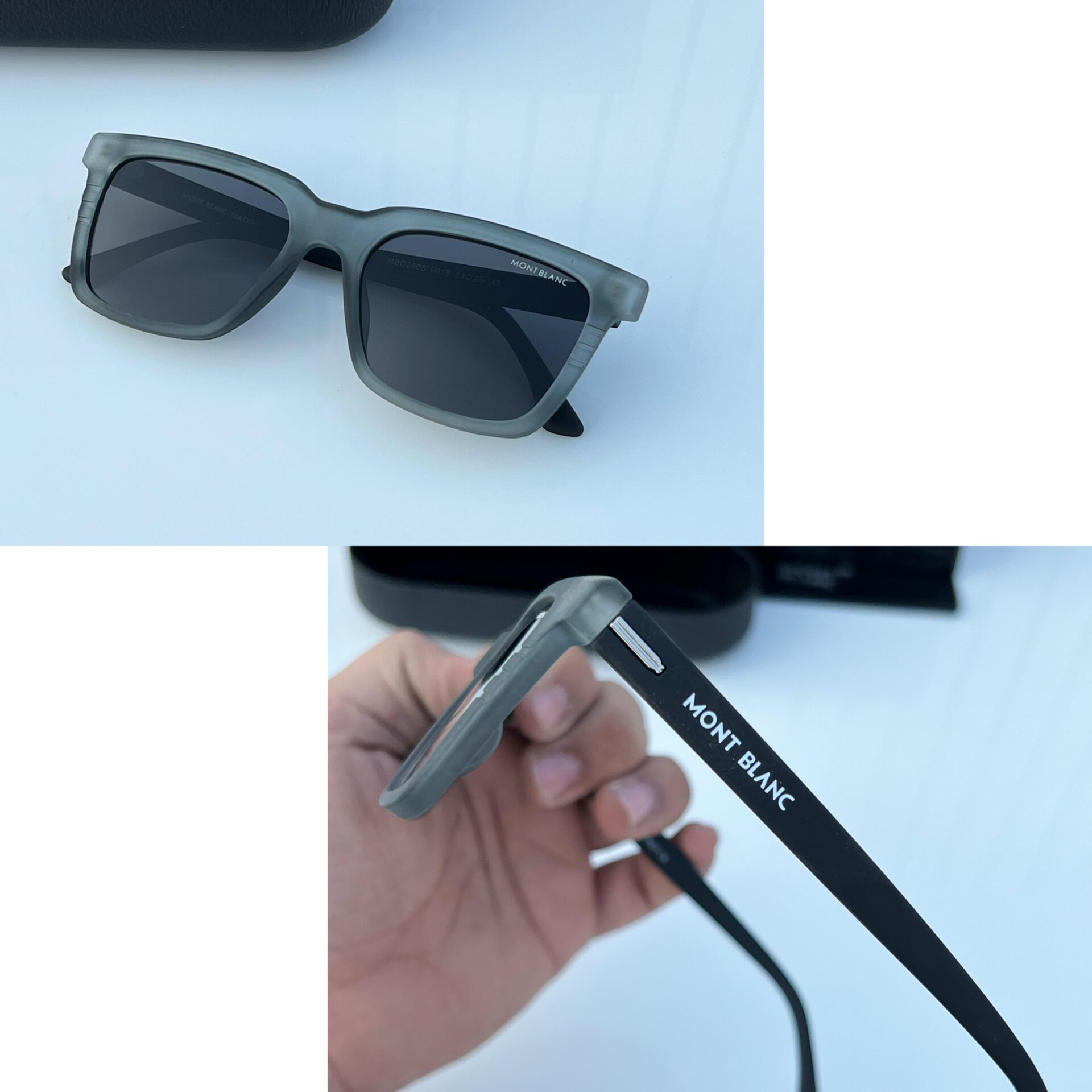 Buy First Copy Mont Blanc Black Sunglasses - Master Quality 7A Mirror at Lowest Price Online India