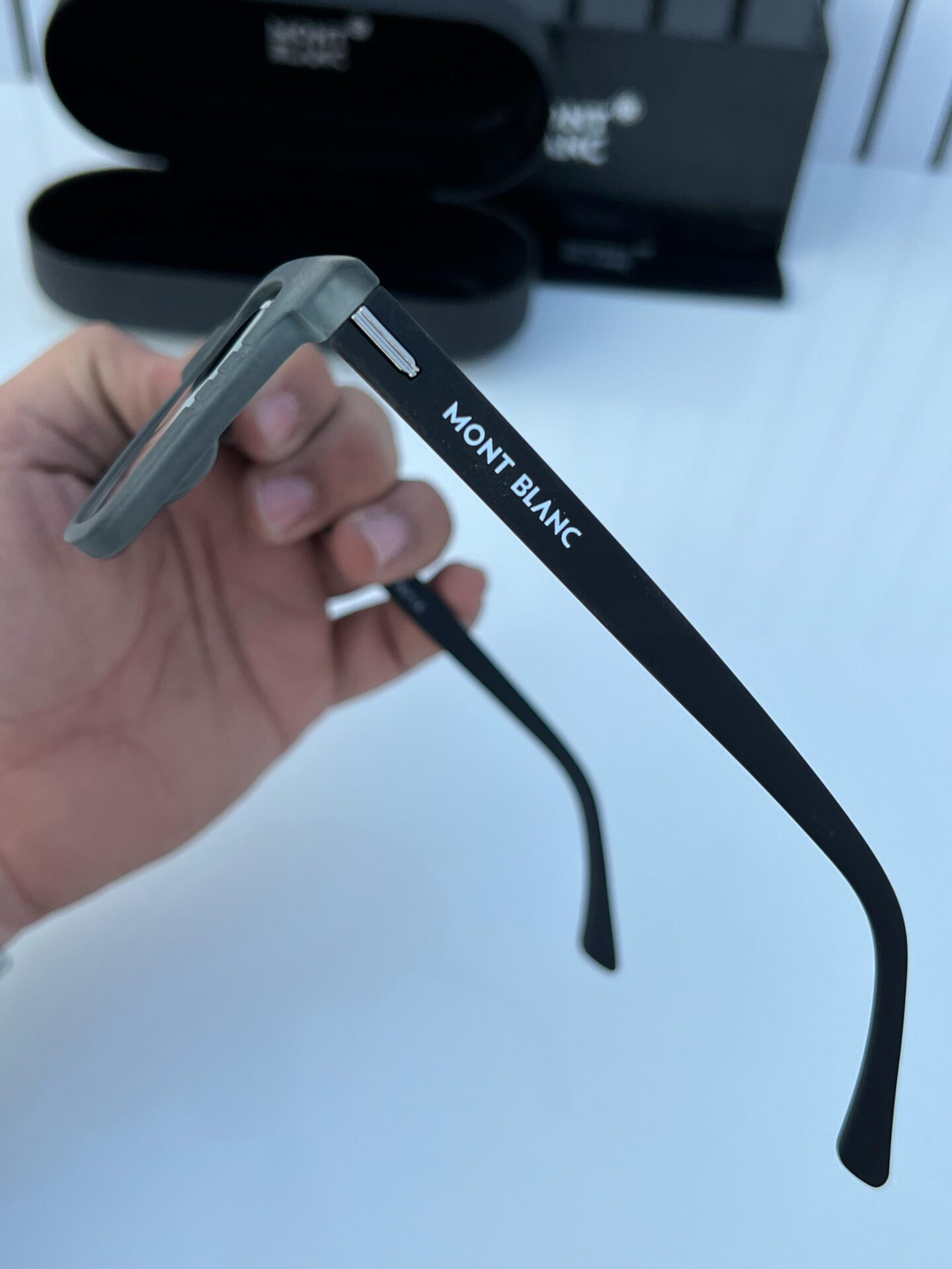 Buy First Copy Mont Blanc Black Sunglasses - Master Quality 7A Mirror at Lowest Price Online India