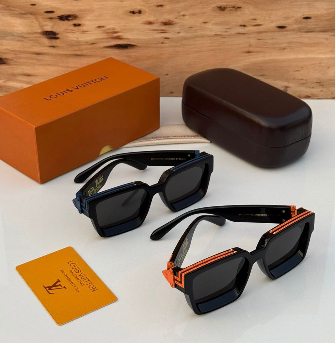 Buy First Copy Louis Vuitton 1.1 Millionaires Square Sunglasses for Men - Master Quality 7A Mirror at Lowest Price Online India