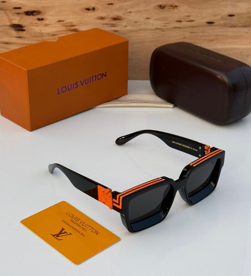 Buy First Copy Louis Vuitton 1.1 Millionaires Square Sunglasses for Men - Master Quality 7A Mirror at Lowest Price Online India