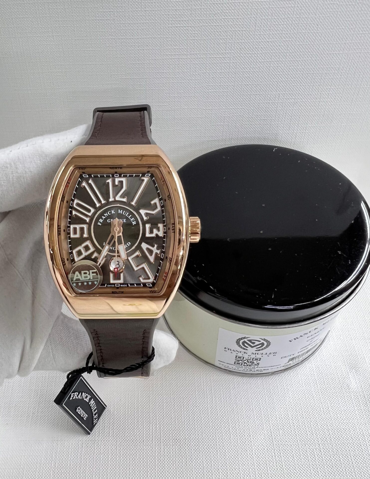 Buy First Copy Franck Muller Vanguard Yachting Men’s Watch Leather Strap - Master Quality 7A Mirror at Lowest Price Online India