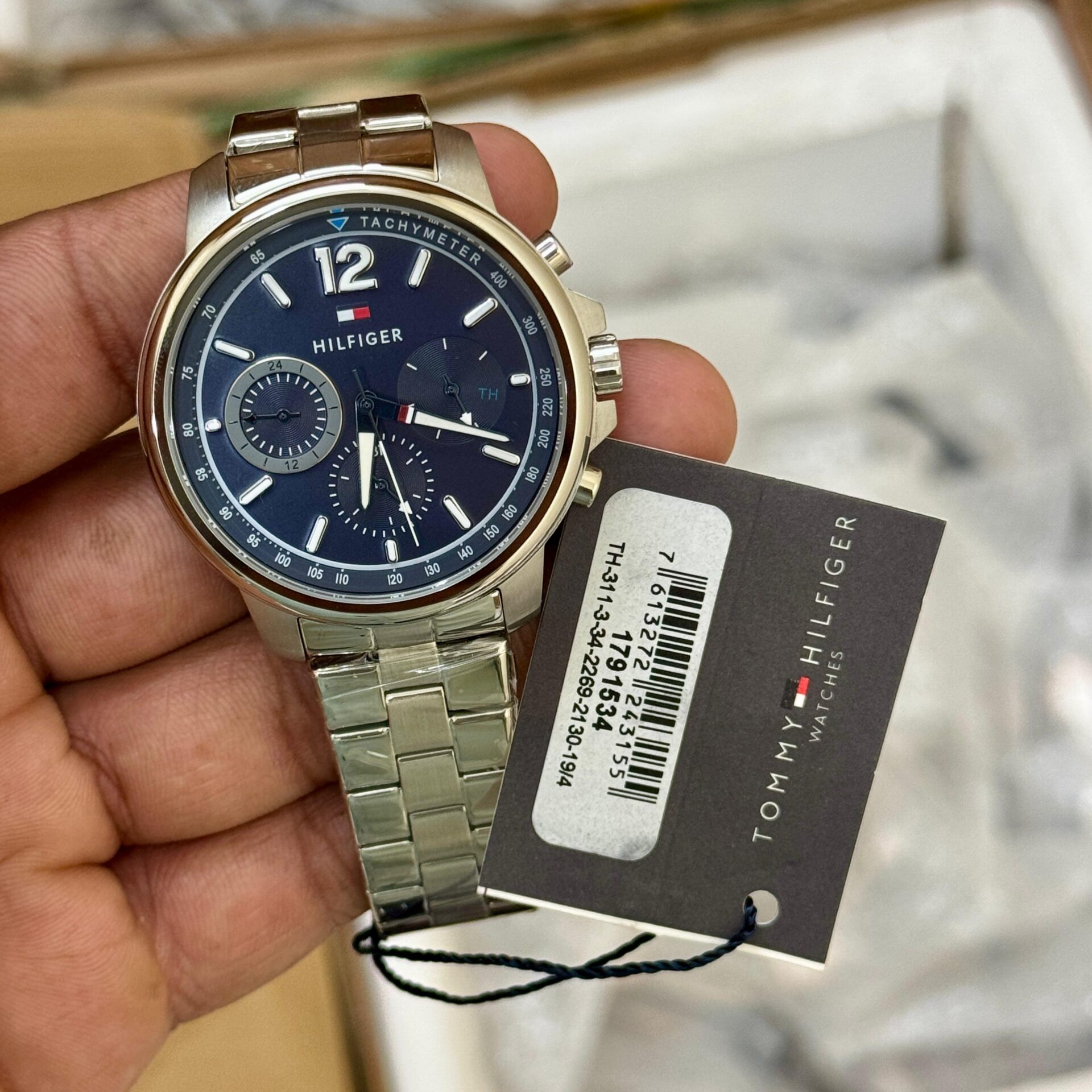 Buy First Copy Tommy Hilfiger Carly Chronograph Men’s Watch 41mm Quartz - Master Quality 7A Mirror at Lowest Price Online India