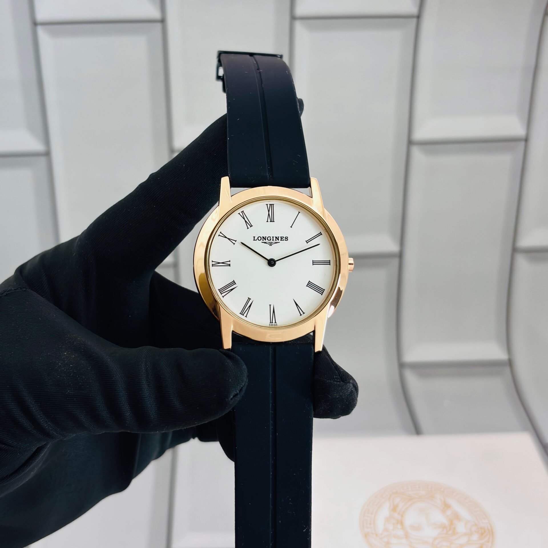 Buy First Copy Longines Slim Edge Men’s Watch 42mm Quartz - Master Quality 7A Mirror at Lowest Price Online India