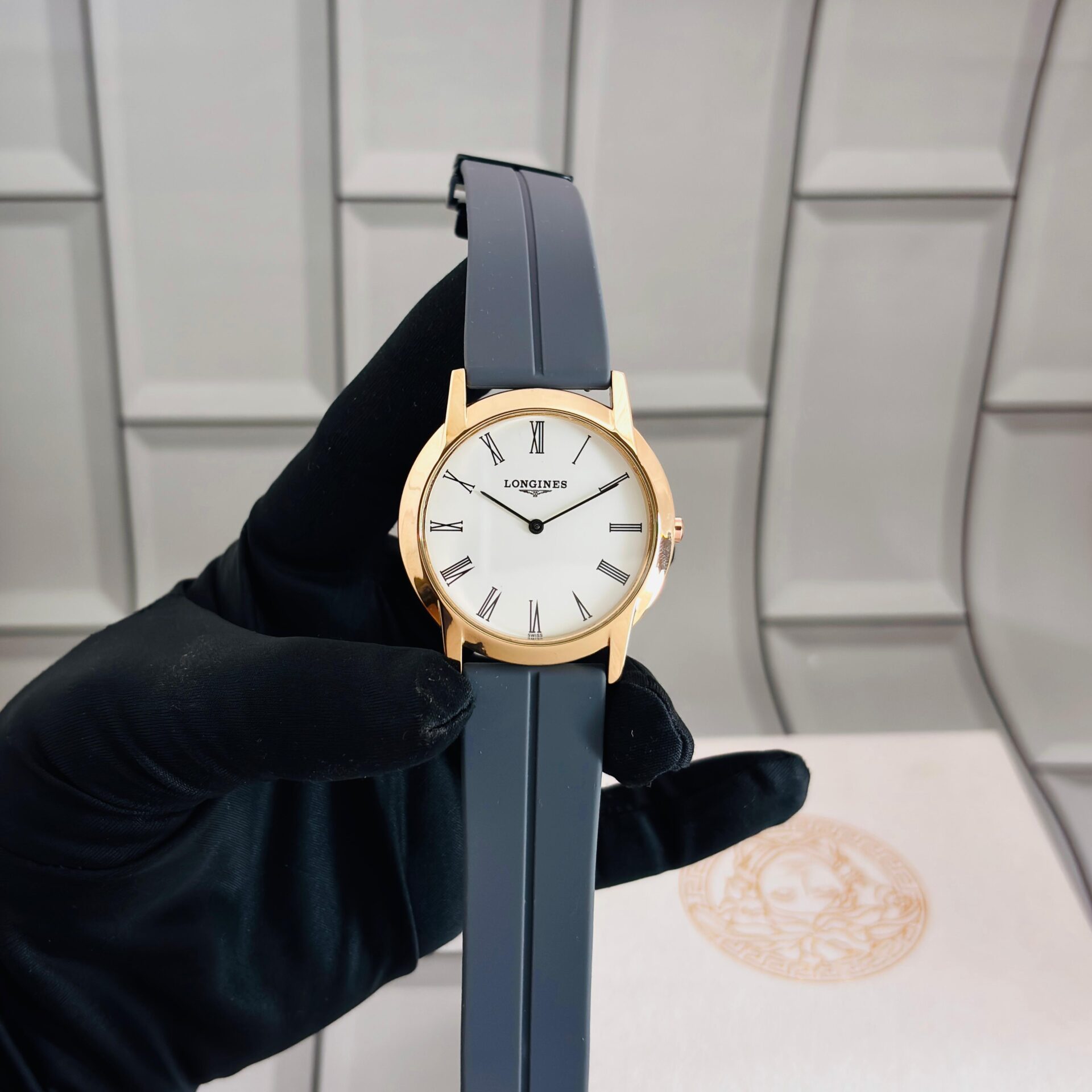 Buy First Copy Longines Slim Edge Men’s Watch 42mm Quartz - Master Quality 7A Mirror at Lowest Price Online India