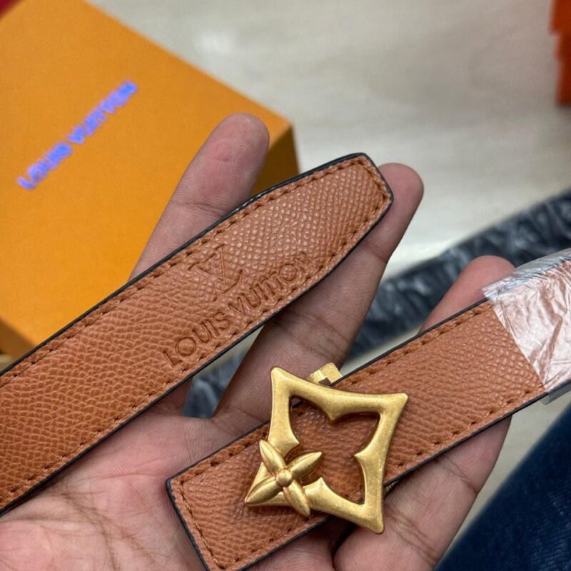 First Copy Louis Vuitton Ladies Slim Belt Monogram Flower Buckle Leather Belt – Master Quality 7A Mirror Buy First Copy Louis Vuitton Ladies Slim Belt Monogram Flower Buckle Leather Belt - Master Quality 7A Mirror at Lowest Price Online India