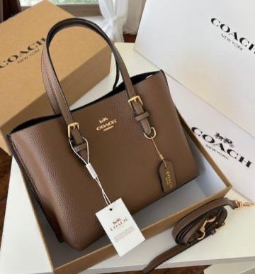 Buy First Copy Coach Small Mollie Women Tote Bags 25cm – Solid Colors with Box Series - Master Quality 7A Mirror at Lowest Price Online India