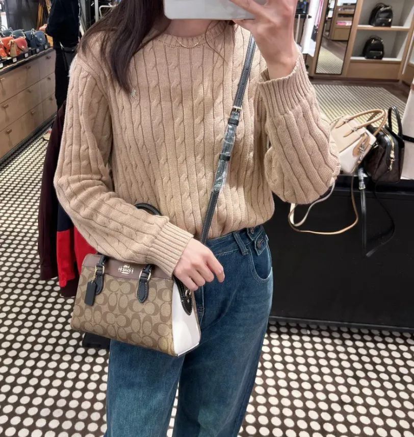 Buy First Copy Coach Darcie Medium Carryall Bag For Women - Master Quality 7A Mirror at Lowest Price Online India